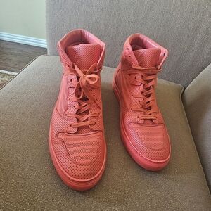 Balenciaga Cotes Red High-Top Women's Sneakers Size 43/10